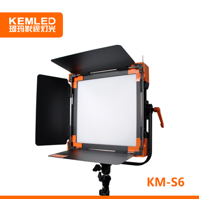 KEMA珂瑪 KM-S6 演播室LED影視平板柔光燈 功率60W 便攜式可調色溫